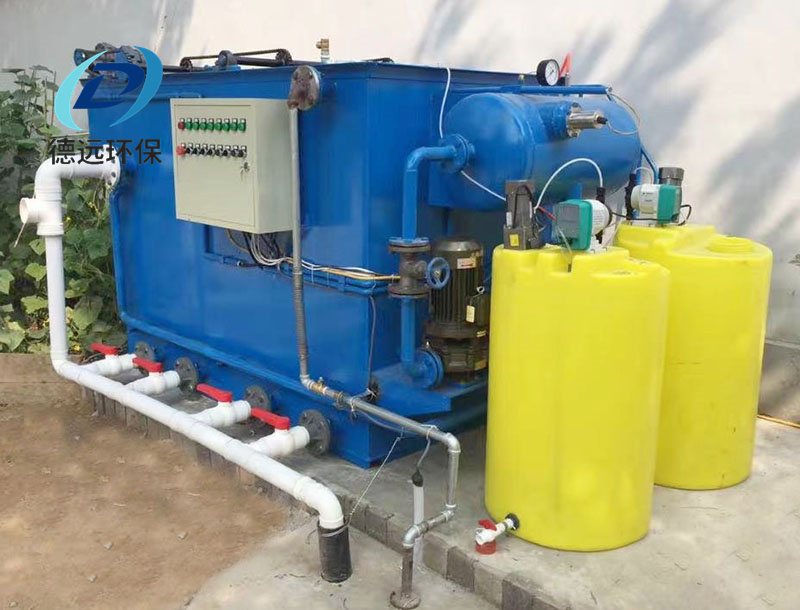 氣浮機現(xiàn)場安裝